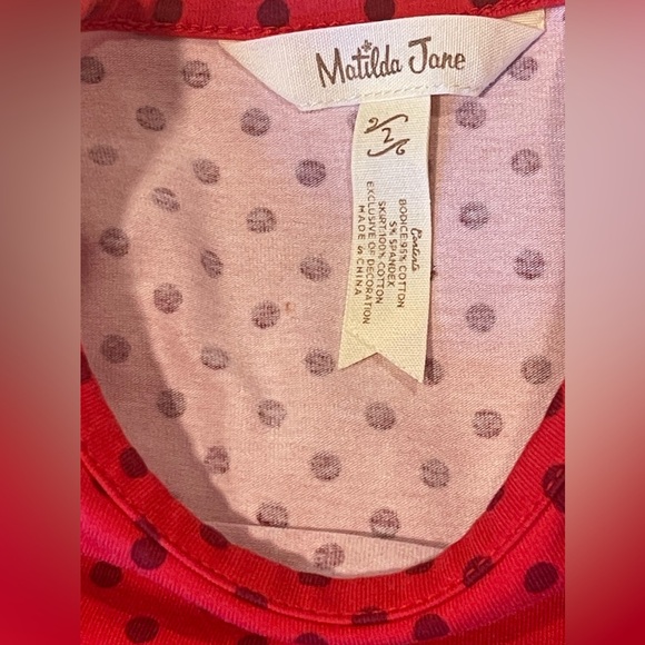 Matilda Jane Jolly Holiday Dress size 2 - Picture 3 of 5